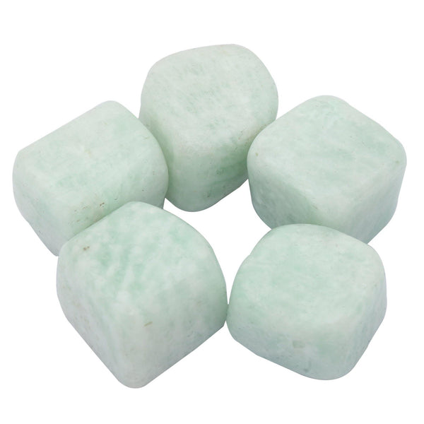 Amazonite Tumbled 5 Piece - Healing Crystals India