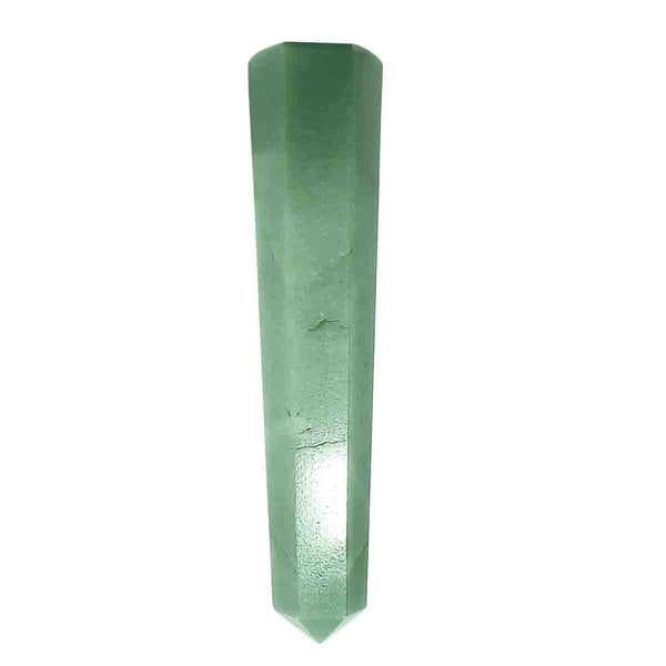 Green Aventurine Pencil Wand 4 Inches - Healing Crystals India