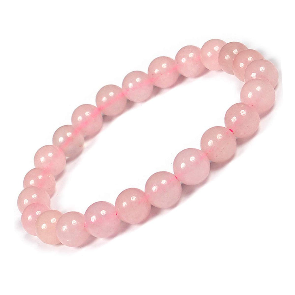 Rose Quartz and Pink Rhodonite Crystal Bracelet – EssentialJewelry4u