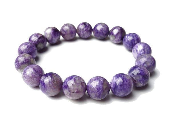 Charoite Bracelet  8 MM - Healing Crystals India