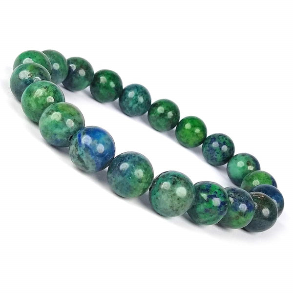 Azurite Bracelet 8 MM - Healing Crystals India