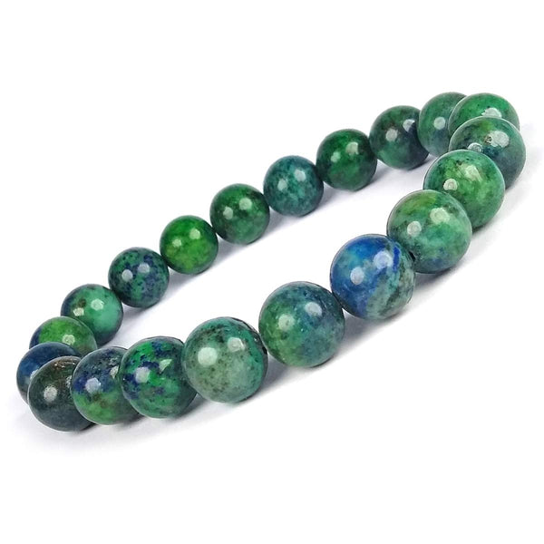 Azurite Bracelet 8 MM - Healing Crystals India