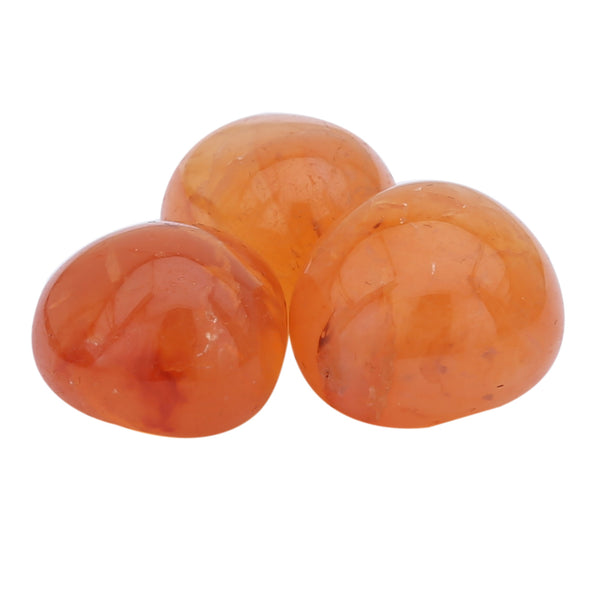 Carnelian Tumbled 3 Piece - Healing Crystals India