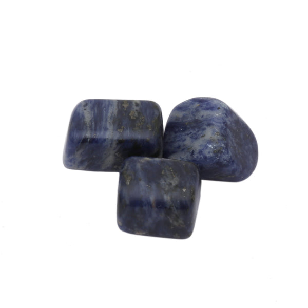 Sodalite Tumbled 3 Pieces - Healing Crystals India