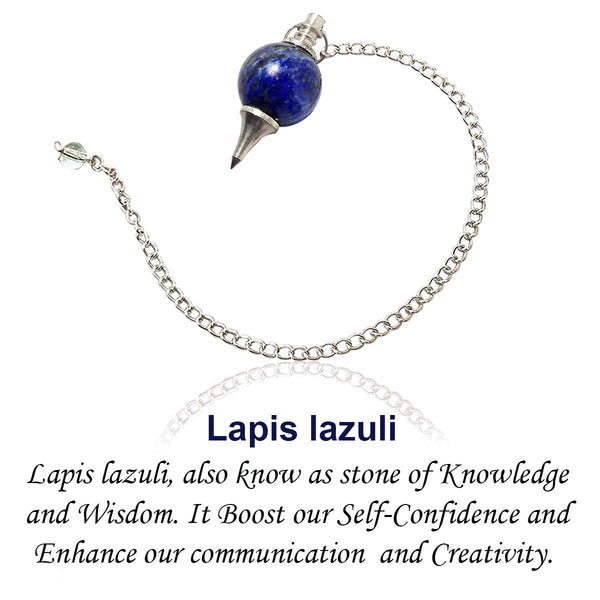 Buy Certified Lapis Lazuli Ball Pendulum