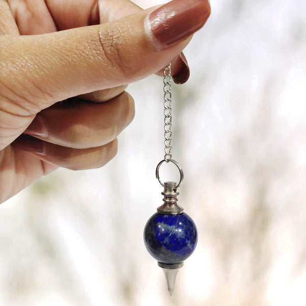 Buy Certified Lapis Lazuli Ball Pendulum