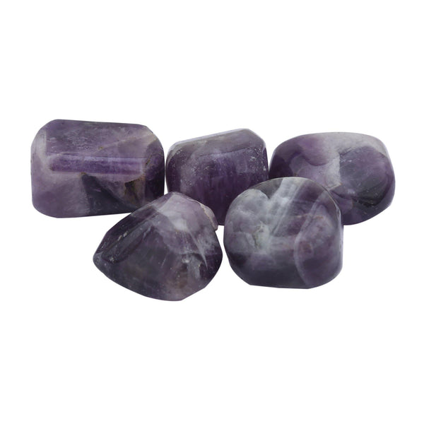 Amethyst 5 Piece Tumbled - Healing Crystals India