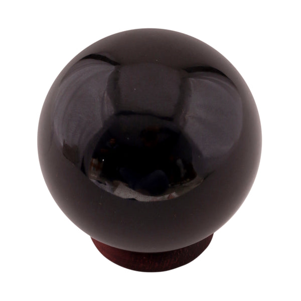 Black Obsidian Sphere 40-45 MM - Healing Crystals India