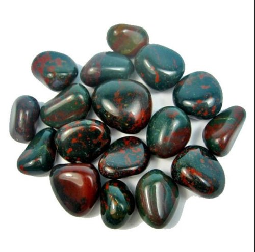 Blood Stone Tumbled 5 Pieces - Healing Crystals India