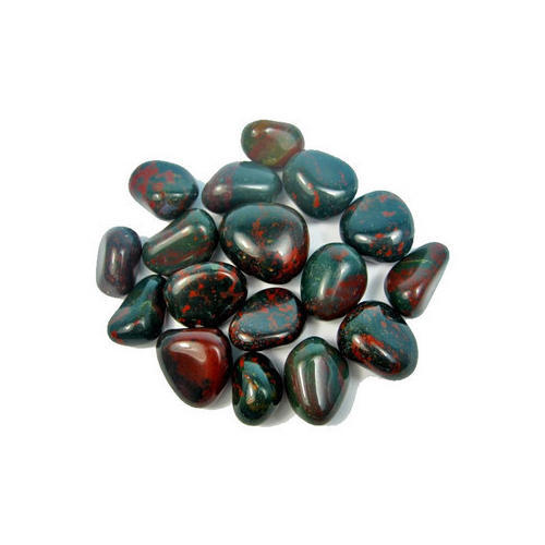 Blood Stone Tumbled 5 Pieces - Healing Crystals India