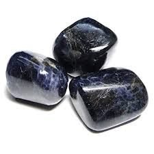 Iolite Tumbled 3 Pieces - Healing Crystals India