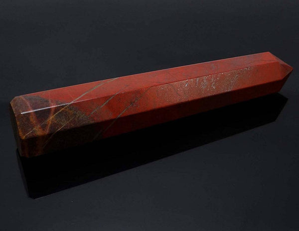 Buy Certified Red Jasper Pencil Wand 8 Inches Gemstone